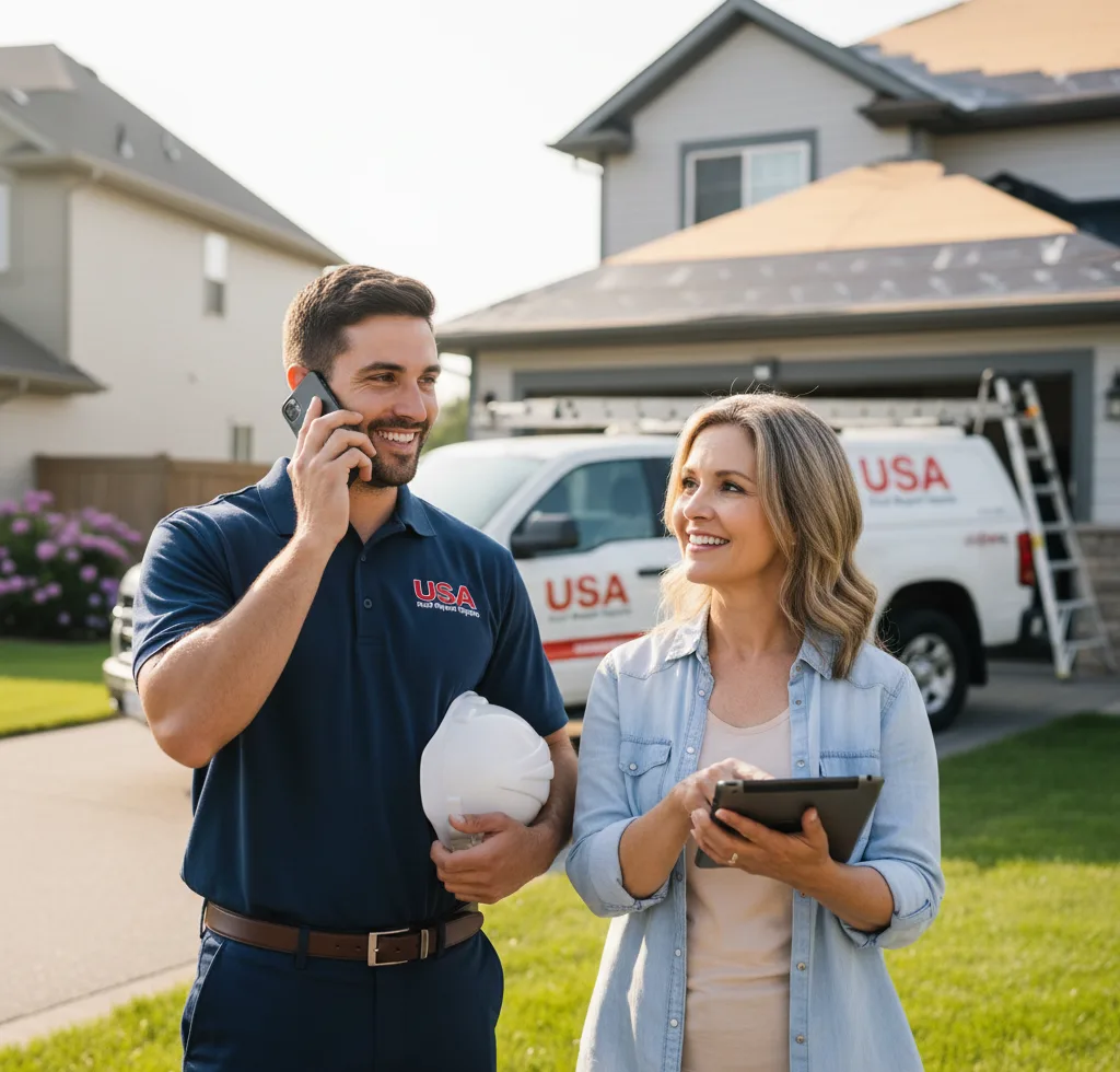USA Roof Repair Experts customer support in Drumore